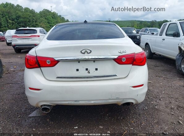 JN1CV7AP7HM640510 2017 INFINITI Q50 White 