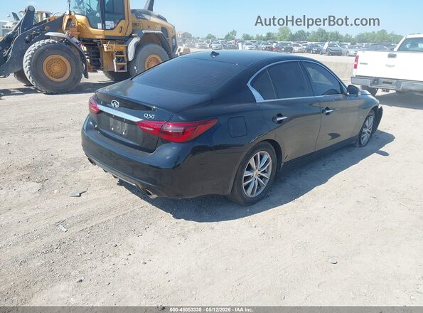 JN1CV7AP8JM240641 2018 INFINITI Q50 Black Հետևի աջ