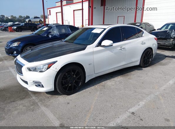 JN1CV7APXHM640078 2017 INFINITI Q50 White Передня ліва чверть