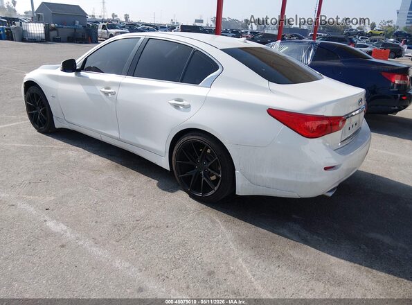 JN1CV7APXHM640078 2017 INFINITI Q50 White Задня ліва чверть