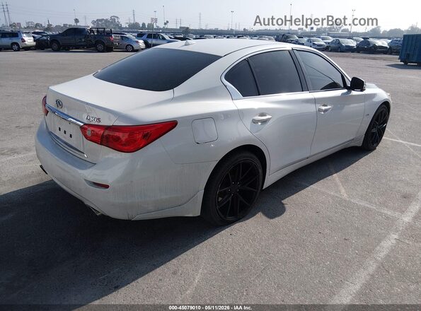 JN1CV7APXHM640078 2017 INFINITI Q50 White Задня права чверть