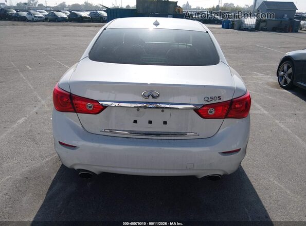 JN1CV7APXHM640078 2017 INFINITI Q50 White 