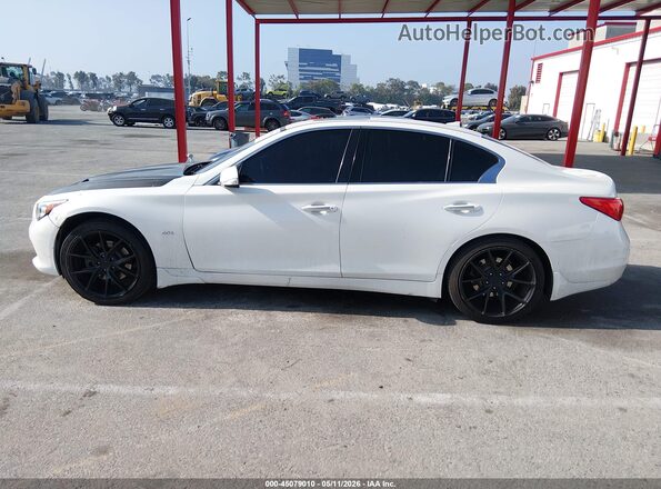 JN1CV7APXHM640078 2017 INFINITI Q50 White Панорамний вид салону 360°