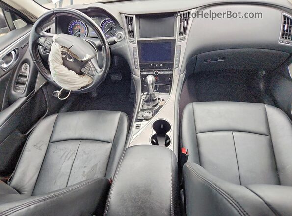 JN1CV7AR5HM681316 2017 INFINITI Q50 Silver 