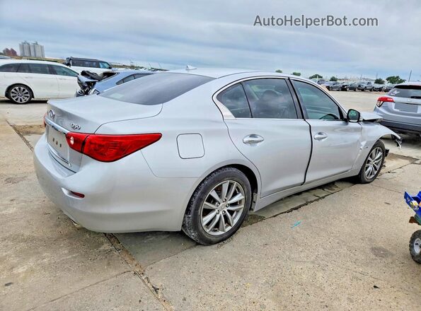 JN1CV7AR5HM681316 2017 INFINITI Q50 Silver 