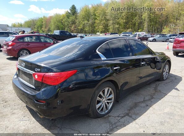 JN1CV7AR9HM681982 2017 INFINITI Q50 Black უკანა მარჯვენა