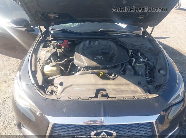 JN1CV7EL0HM320565 2017 INFINITI Q60 Black Widok z tyłu