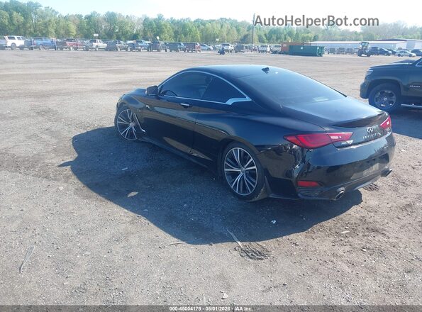 JN1CV7EL0HM320565 2017 INFINITI Q60 Black Tył lewy