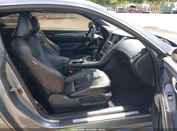 JN1CV7EL5HM321081 2017 INFINITI Q60 Gray Սալոնի դիմացի տեսք