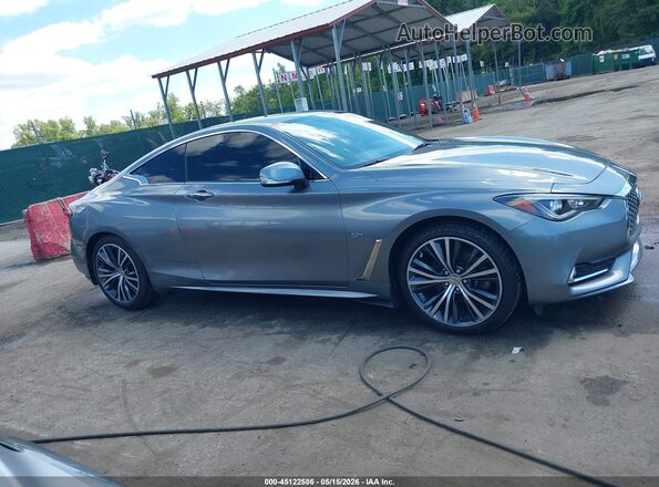 JN1CV7EL5HM321081 2017 INFINITI Q60 Gray Սալոնի հետևի տեսք