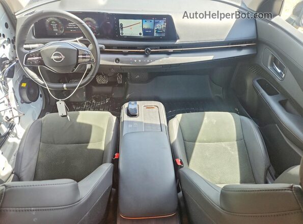 JN1DF0BB5RM730753 2024 NISSAN ARIYA White Vista del salpicadero