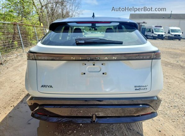 JN1DF0BB5RM730753 2024 NISSAN ARIYA White Vista trasera