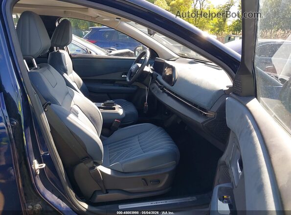 JN1DF0CD3PM703192 2023 NISSAN ARIYA Dark Blue Вид салону спереду