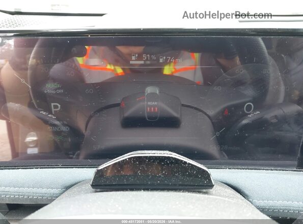 JN1DF0CD4PM706909 2023 NISSAN ARIYA Gray Հետևի նստատեղերի տեսք