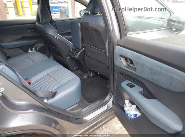 JN1DF0CD4PM706909 2023 NISSAN ARIYA Gray VIN կոդի պիտակի տեսք