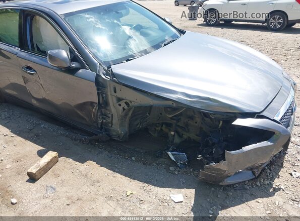 JN1EV7AP0HM738934 2017 INFINITI Q50 Gray Widok z przodu