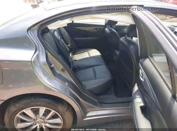 JN1EV7AP0HM738934 2017 INFINITI Q50 Gray Widok naklejki z numerem VIN
