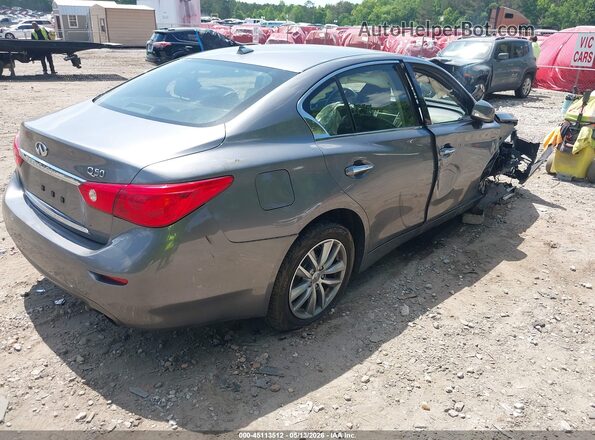 JN1EV7AP0HM738934 2017 INFINITI Q50 Gray Tył prawy