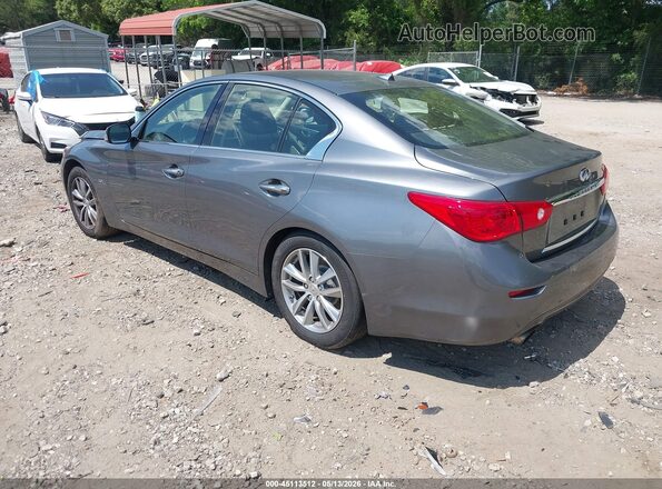 JN1EV7AP0HM738934 2017 INFINITI Q50 Gray Tył lewy