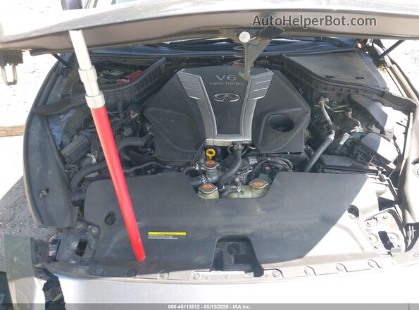 JN1EV7AP0HM738934 2017 INFINITI Q50 Gray Widok z tyłu
