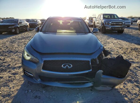 JN1EV7AP0HM740344 2017 INFINITI Q50 Gray Vista frontal