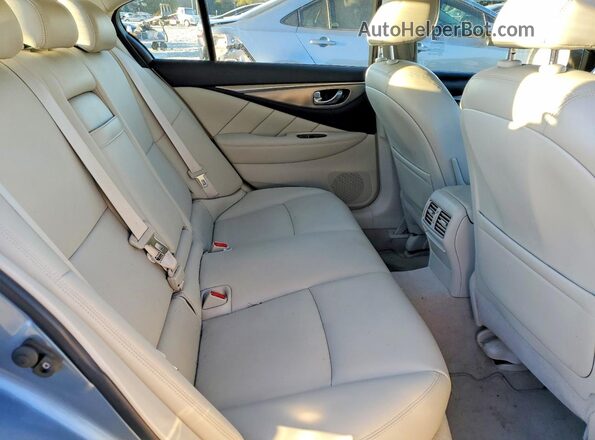 JN1EV7AP0HM740344 2017 INFINITI Q50 Gray Vista de los asientos traseros
