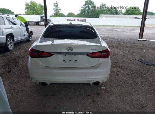 JN1EV7AP0JM350768 2018 INFINITI Q50 White 