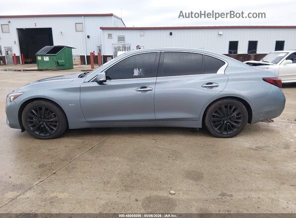 JN1EV7AP0JM355985 2018 INFINITI Q50 Blue 