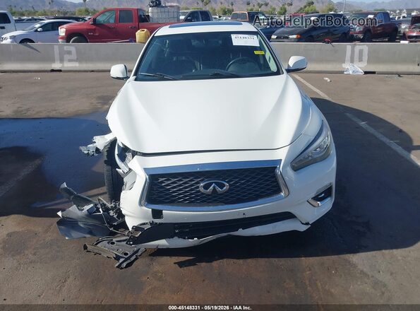 JN1EV7AP0LM205989 2020 INFINITI Q50 Белый Вид щитка приборов