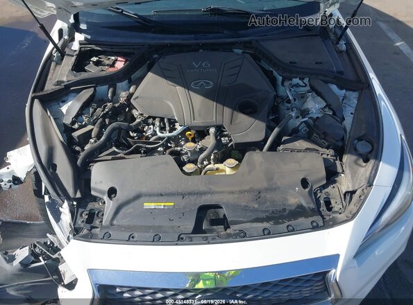 JN1EV7AP0LM205989 2020 INFINITI Q50 Белый Вид сзади