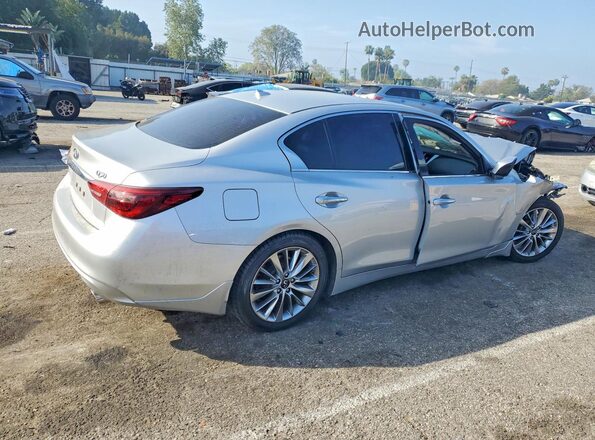 JN1EV7AP0LM208309 2020 INFINITI Q50 Серебряный Задняя правая четверть