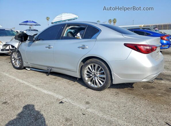 JN1EV7AP0LM208309 2020 INFINITI Q50 Серебряный Задняя левая четверть