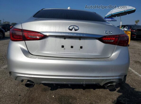 JN1EV7AP0LM208309 2020 INFINITI Q50 Серебряный Вид сзади
