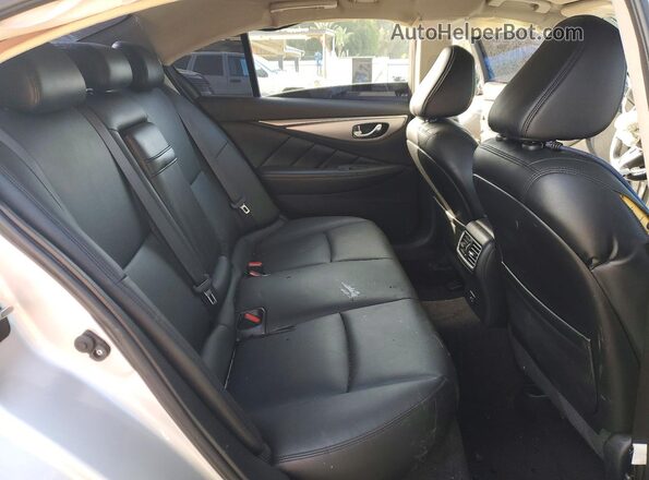 JN1EV7AP0LM208309 2020 INFINITI Q50 Серебряный Вид задних сидений