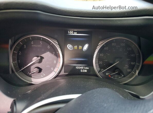 JN1EV7AP0LM208309 2020 INFINITI Q50 Серебряный Вид щитка приборов