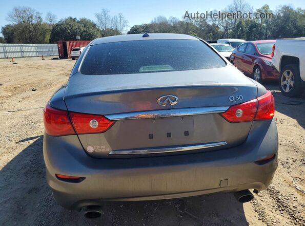 JN1EV7AP1HM740269 2017 INFINITI Q50 Gray Вид ззаду