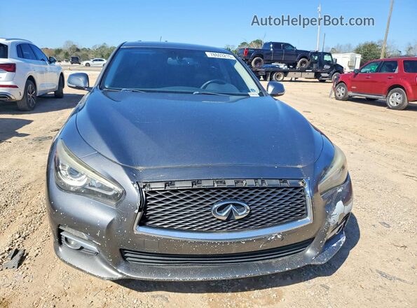 JN1EV7AP1HM740269 2017 INFINITI Q50 Gray Вид спереду