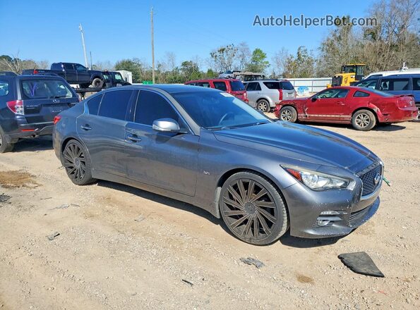 JN1EV7AP1HM740269 2017 INFINITI Q50 Gray Передня права чверть