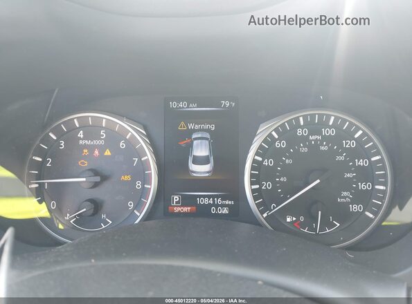 JN1EV7AP1JM352853 2018 INFINITI Q50 Белый Вид задних сидений