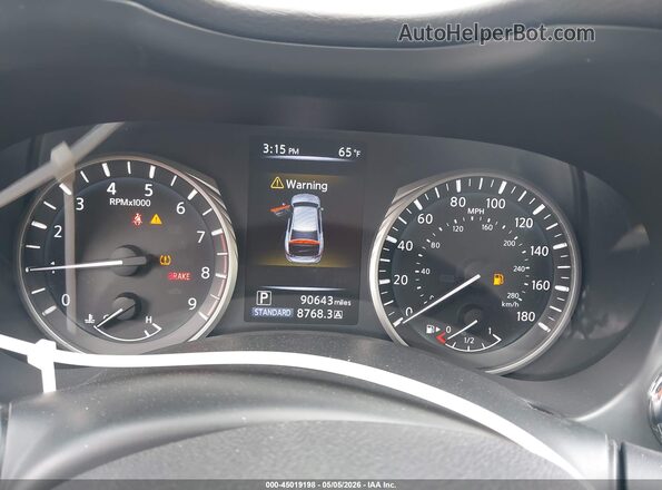 JN1EV7AP1JM366655 2018 INFINITI Q50 Black Widok tylnych siedzeń