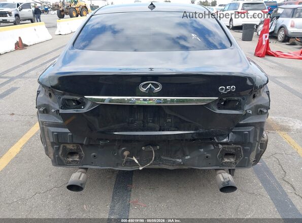 JN1EV7AP1JM366655 2018 INFINITI Q50 Black Widok z przodu