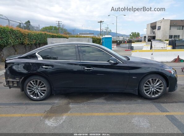 JN1EV7AP1JM366655 2018 INFINITI Q50 Black Widok wnętrza 360 stopni