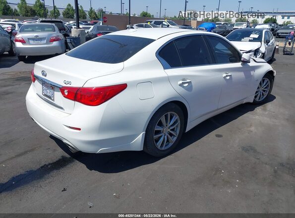 JN1EV7AP2HM731757 2017 INFINITI Q50 White 