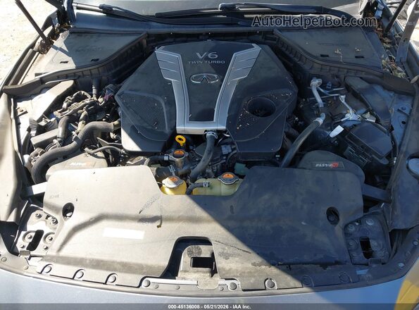 JN1EV7AP2HM732939 2017 INFINITI Q50 Серый Вид сзади