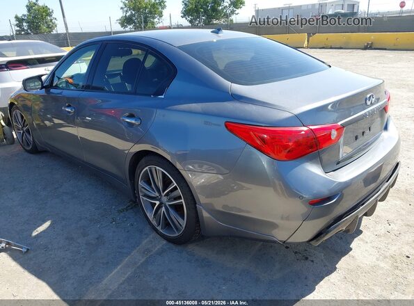 JN1EV7AP2HM732939 2017 INFINITI Q50 Серый Задняя левая четверть