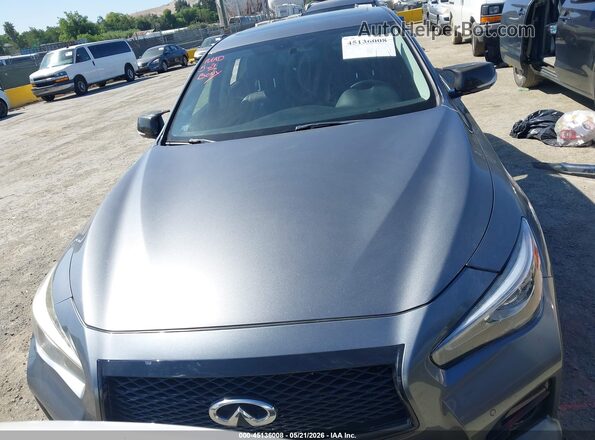 JN1EV7AP2HM732939 2017 INFINITI Q50 Серый Вид щитка приборов