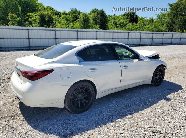 JN1EV7AP2JM361450 2018 INFINITI Q50 White Tył prawy