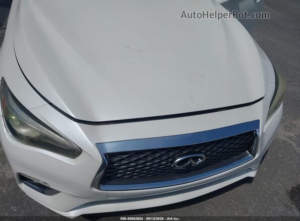 JN1EV7AP2JM365806 2018 INFINITI Q50 White Front view
