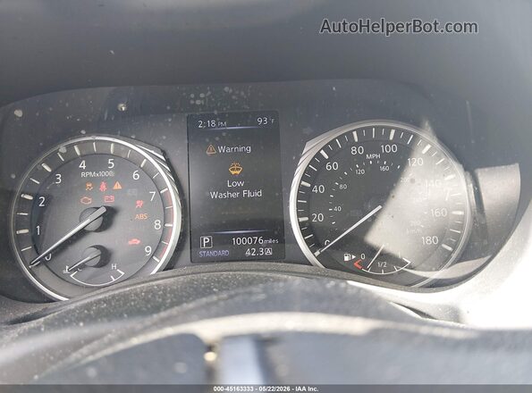 JN1EV7AP2JM590744 2018 INFINITI Q50 Black უკანა სავარძლების ხედი