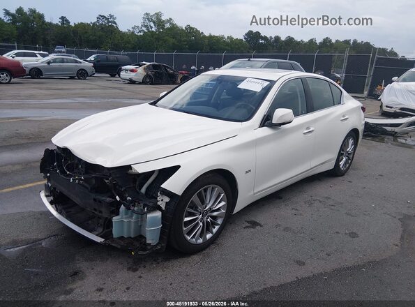 JN1EV7AP2LM207100 2020 INFINITI Q50 White Передня ліва чверть